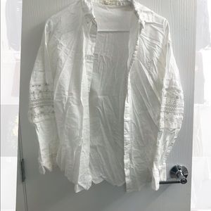 Casual White Button Down